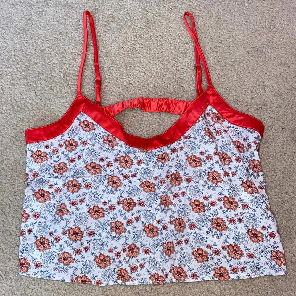 Gilly Hicks Floral Pajama Top